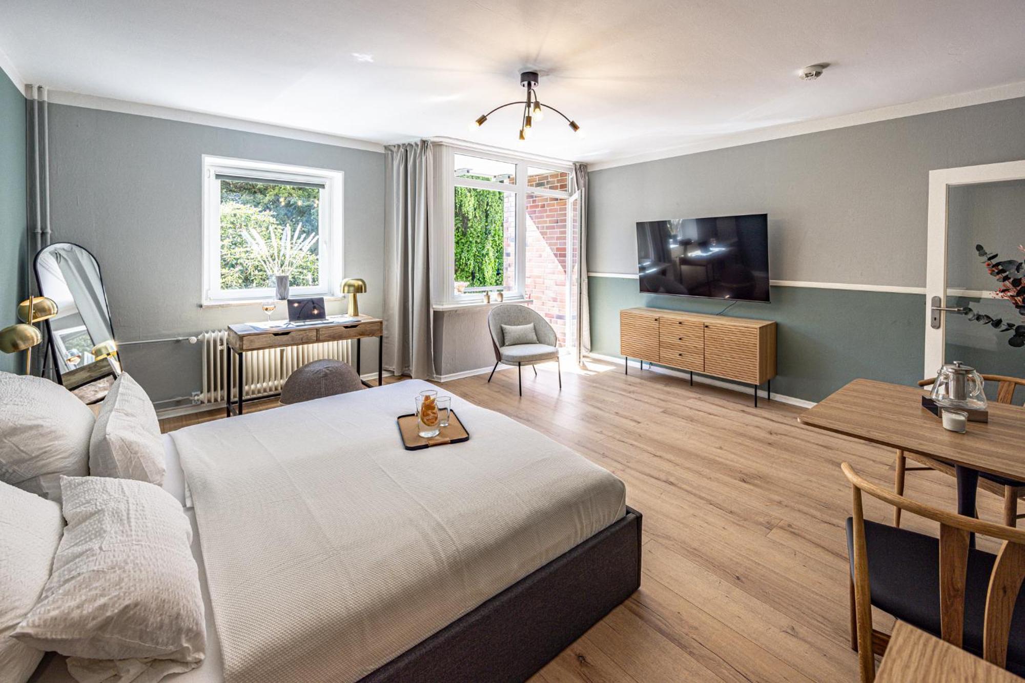 Have-a-nice-stay - Nahe Bahnhof - 20 Minuten Nach Hamburg - Trotzdem Ruhig Gelegen - 6 Minuten Zu Fuss Ins Zentrum - Modern Eingerichtet * Ahrensburg